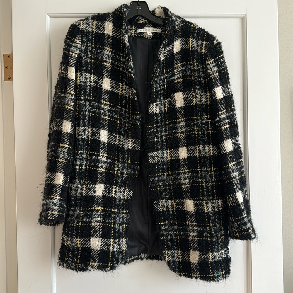 Veronica Beard Crispin wool blend coat